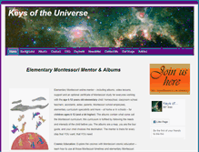 Tablet Screenshot of keysoftheuniverse.com